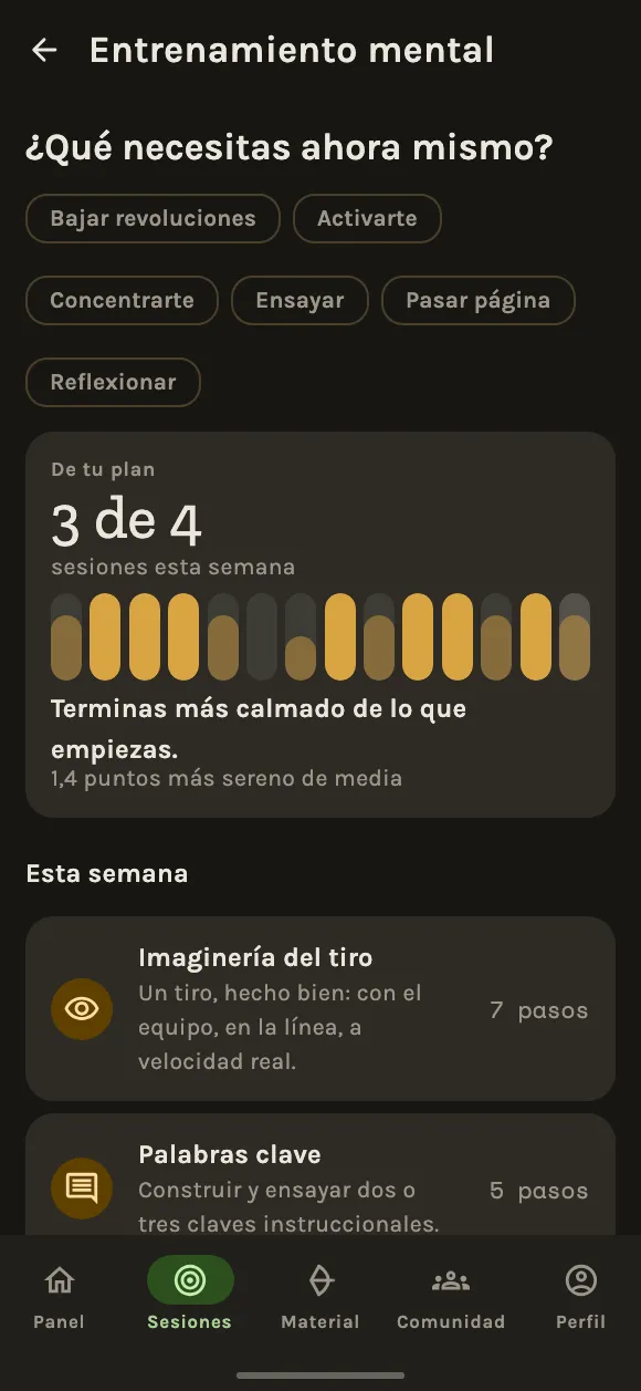 Entrena también la mente